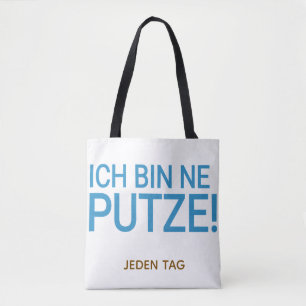 Putzfrau Spruch funny putzen Tasche