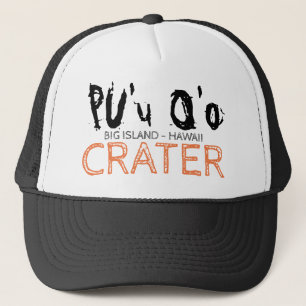 PU'u O'o CRATER - BIG ISLAND HAWAII Truckerkappe