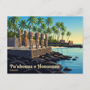 Pu'uhonua o Honaunau National Historical Park USA Postkarte