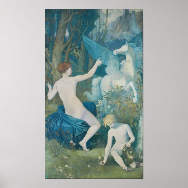 Puvis de Chavannes Fantasy CC0180 Poster (Vorne)
