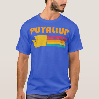 Puyallup Washington Vintag Distressed Souvenir T-Shirt