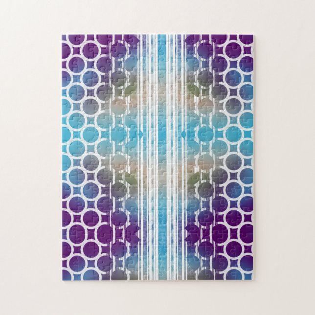 Puzzel abstract design, moeilijke puzzel (Vertikal)