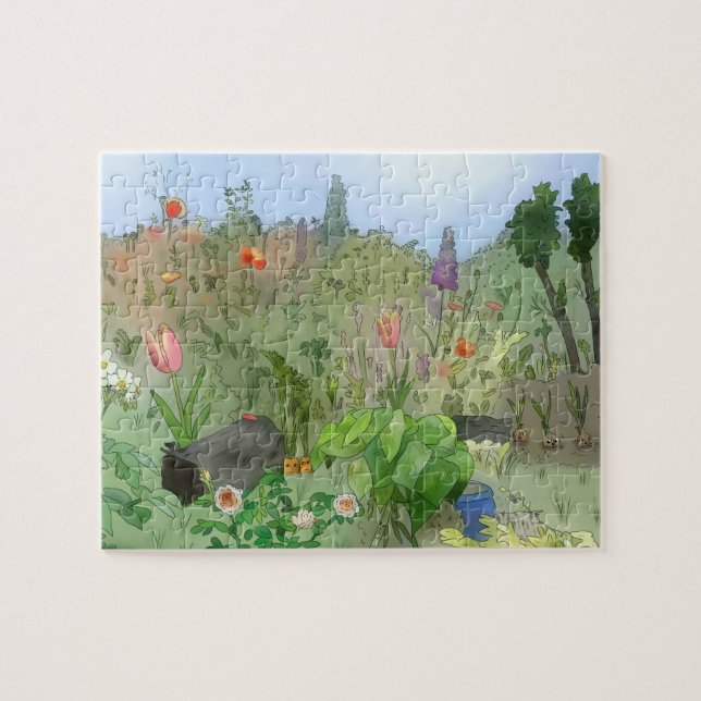 Puzzel Alter Garten (Horizontal)