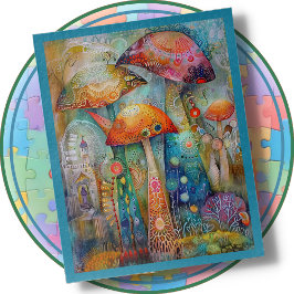 PUZZELSPIEL - Fantastische Pilze
