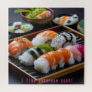 Puzzle 「日本の寿司：至福のひととき（Japanese Sushi: A Moment of Bliss）」