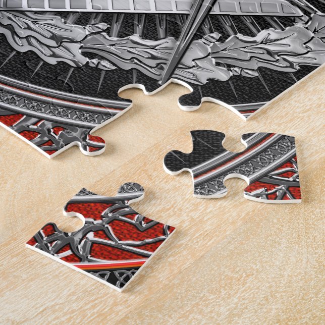 Puzzle [100] Maître Mason - Carré et Compas Argent (Côté)