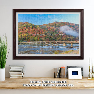 Puzzle [1014] Arashiyama – Morning Hues over Togetsukyo