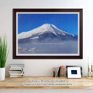 Puzzle [1014] Mt.Fuji – Silent Morning, Frozen Beauty