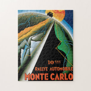 Puzzle 10ème Automobile De Monte Carlo de Rallye