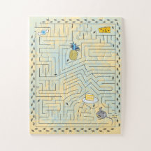 Puzzle 11x14 Maze pour enfants à aveugle