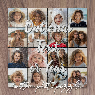 Puzzle 16 Script de Collage de Photos Texte