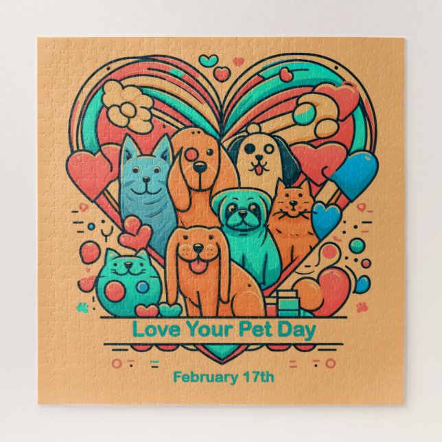 Puzzle 17 févr. - Love Your Pet Day (Vertical)