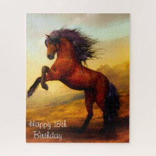 Puzzle 18e anniversaire de ma fille.
