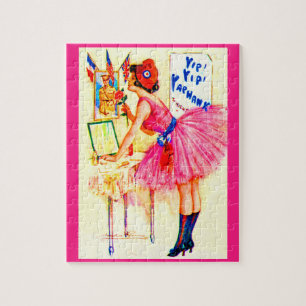 Puzzle 1918 Yip Yip Yaphank playbill cover