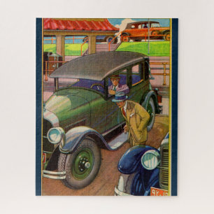 Puzzle 1927 Kelly-Springfield tire ad