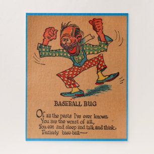 Puzzle 1930s vinegar valentine: the Baseball Bug