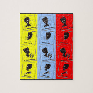 Puzzle 1950 trois as pour peignes Ace