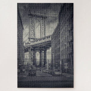 Puzzle 20" x 30", 1014 pièces Pont de Manhattan