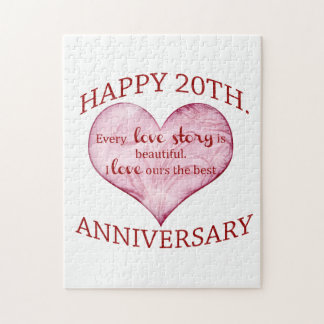 Puzzle 20ème. Anniversaire