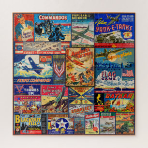Puzzle 2ÈME GUERRE MONDIALE vintage HOMEFRONT JEUX, PÉRIO