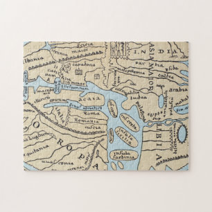 Puzzle 2ème siècle de CARTE du MONDE