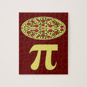 Puzzle 3.14 Pizza Pie Pi Pun Amusant Math Plaisanterie