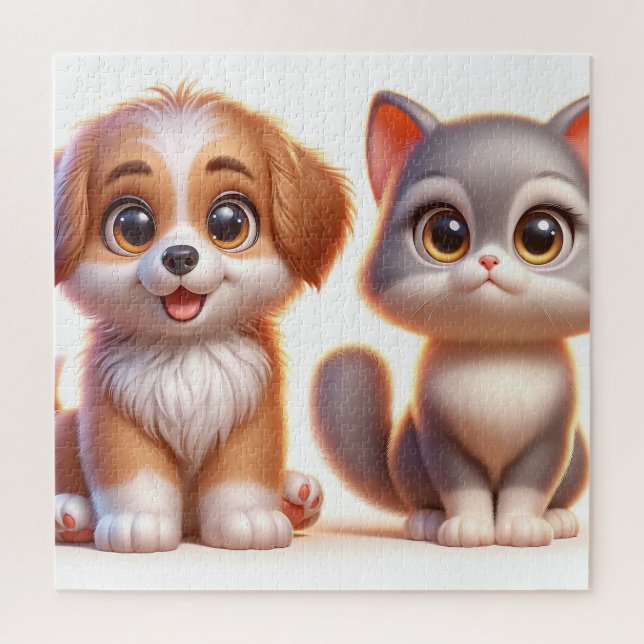 Puzzle 3D Animé 20"x20" avec giftbox (Vertical)