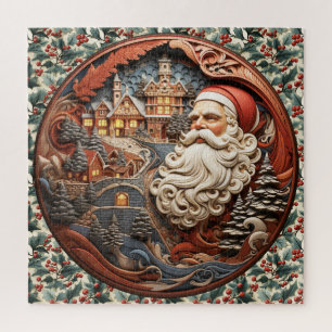Puzzle 3D père Noël