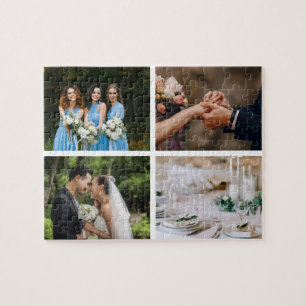 Puzzle 4 Photos Mariages préférées Collage