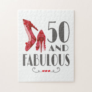 Puzzle 50e Anniversaire Cadeau Im 50 Et Cadeau Fabuleux