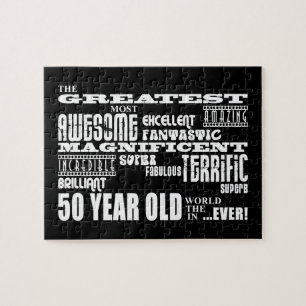 Puzzle 50e anniversaire du plus grand 50e anniversaire