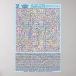 PUZZLE #5: Länder - Diabolisch gelöst Poster