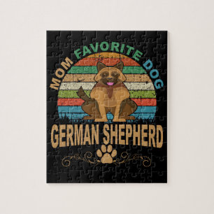 Puzzle 5 Maman Chien Favori Berger Allemand