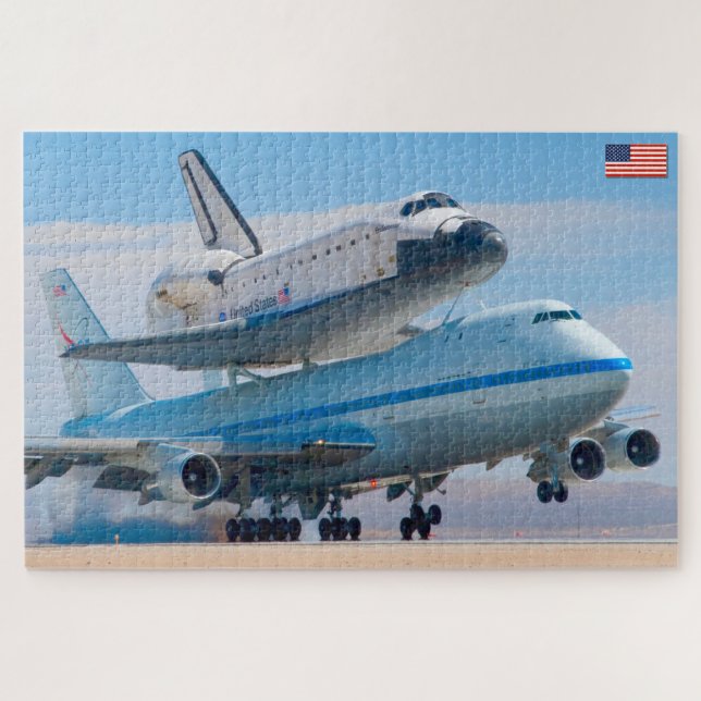 Puzzle 747 AÉRONEFS DE NAVETTE SPATIALE (20 x 30 POUCES) (Horizontal)