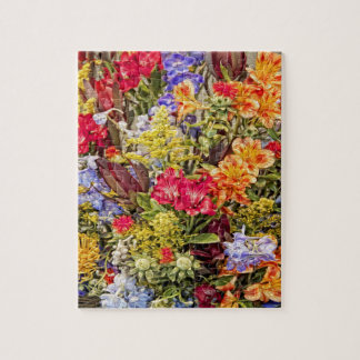 Puzzle à fleurs de 110 pièces