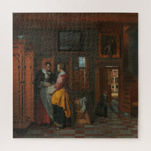 Puzzle À la lingerie Art de la peinture hollandaise