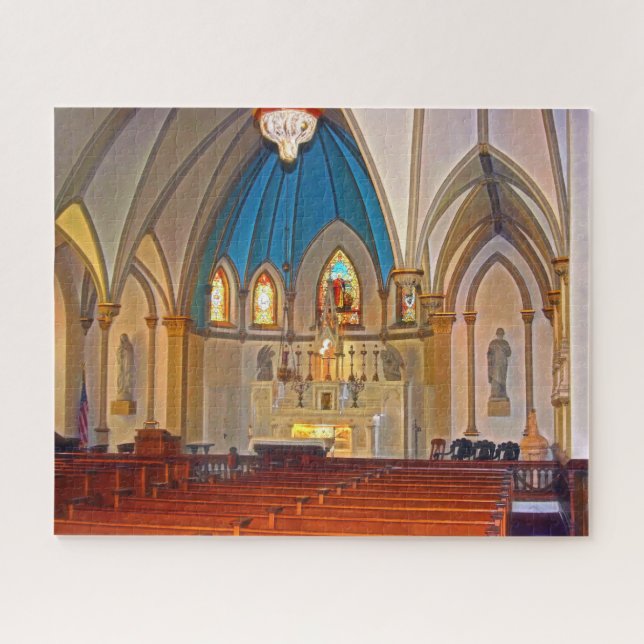 Puzzle À l'intérieur de St. Peter's Harpers Ferry Jigsaw  (Horizontal)