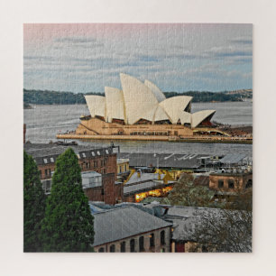 Puzzle A View to Sydney Opera House - 20x20 - 676 pcs.