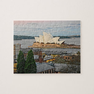 Puzzle A View to Sydney Opera House - 8x10 - 110 pcs.