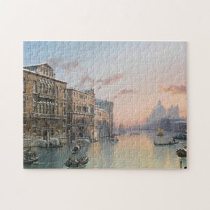 Puzzle A Winter View Of The Grand Canal, Venice, 