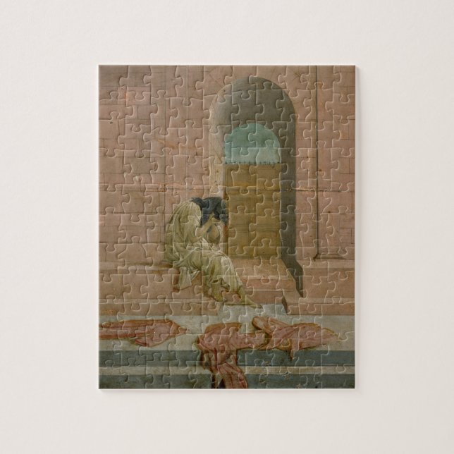 Puzzle Abandonné (huile sur le panneau) (Vertical)