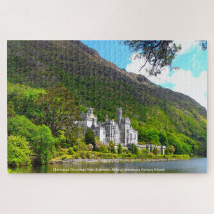 Puzzle Abbaye de Kylemore Connemara Galway Irlande. Pu