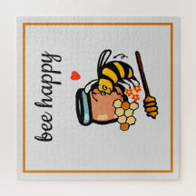 Abeille joyeux jolies abeilles mot art
