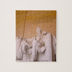 Puzzle Abraham Lincoln 16e président des États-Unis.