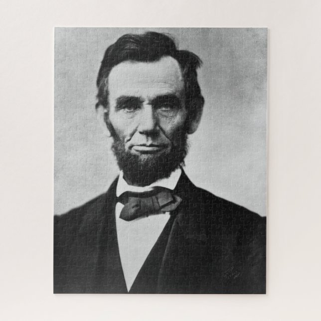 Puzzle Abraham Lincoln : 16ème Président de l'Amérique (Vertical)