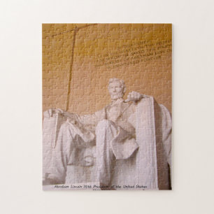 Puzzle Abraham Lincoln 16ème Président de l'Amérique.