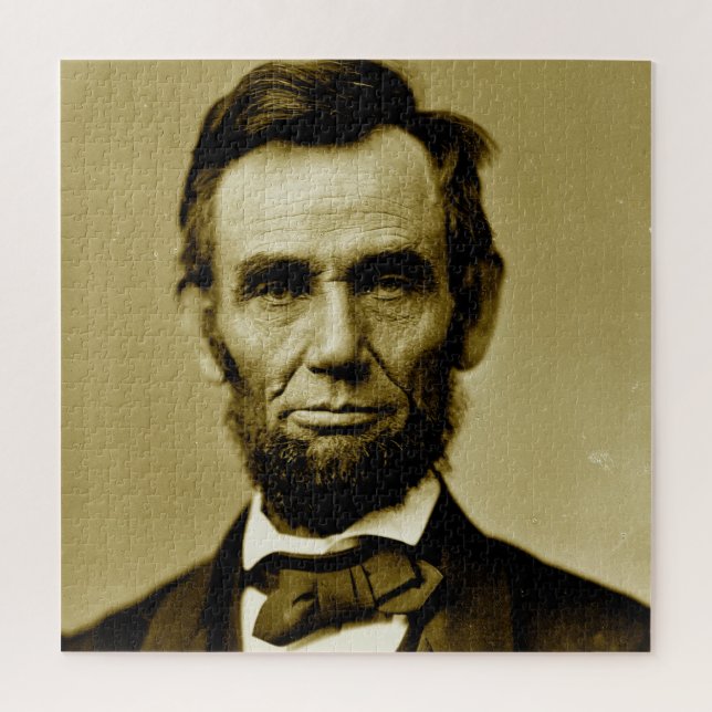 Puzzle Abraham Lincoln 16ème président des États-Unis (Vertical)