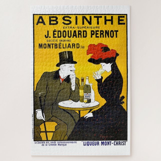 Puzzle Absinthe Leonetto Cappiello Publicité Vintage (Vertical)
