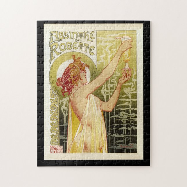 Puzzle Absinthe Robette Henri Privat-Livemont 1896 (Vertical)