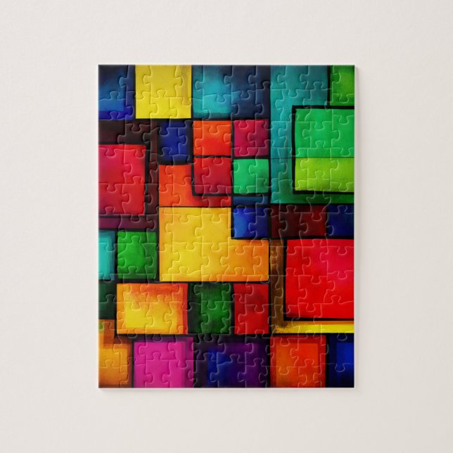 Puzzle abstrait (Vertical)